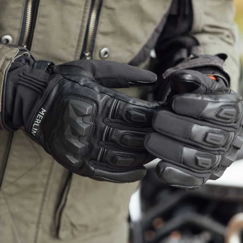 Merlin Rexx Hydro D3O Gloves Black